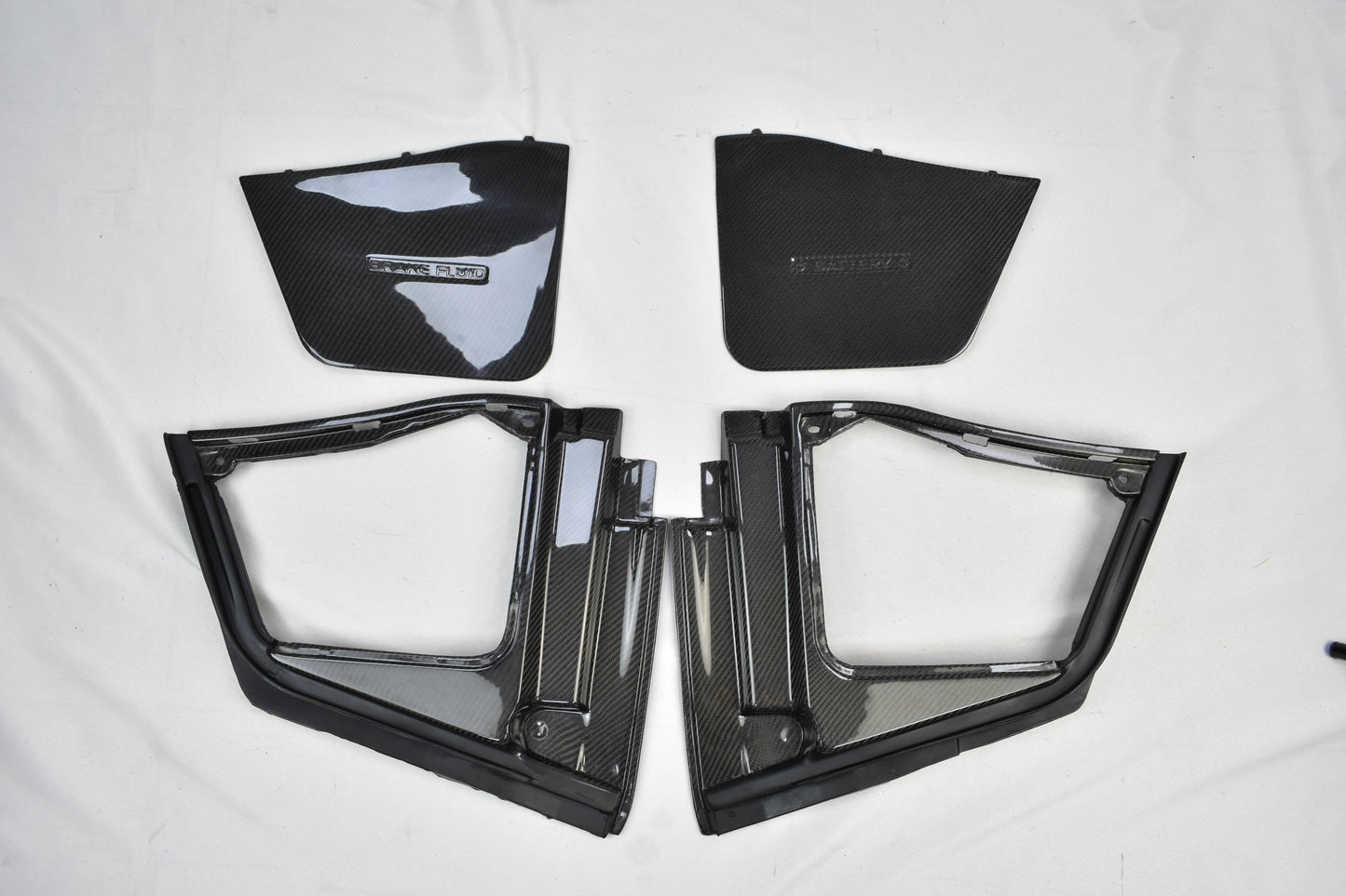 Infiniti Carbon Fiber engine covers