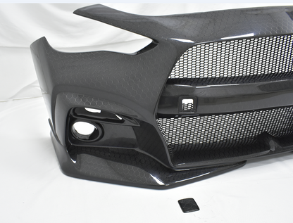 Infiniti Q60 Blitz carbon fiber bumper