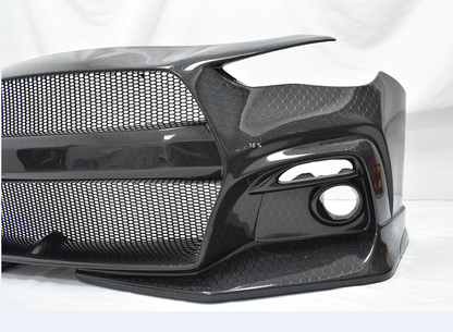 Infiniti Q60 Blitz carbon fiber bumper