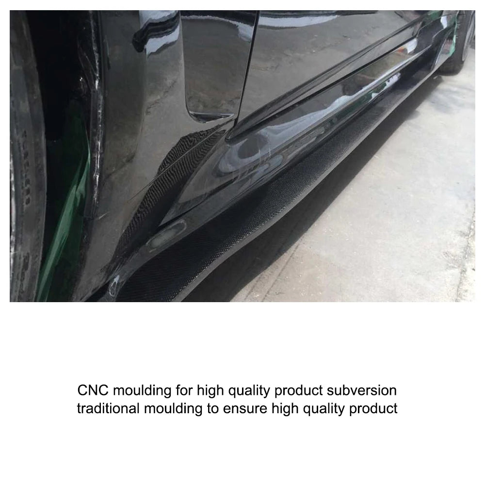 Infiniti G37 2-door 2009-2013 Carbon fiber side skirts