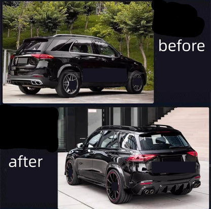 Mercedes-Benz GLE450 GLE63 3K Carbon Fiber body kit