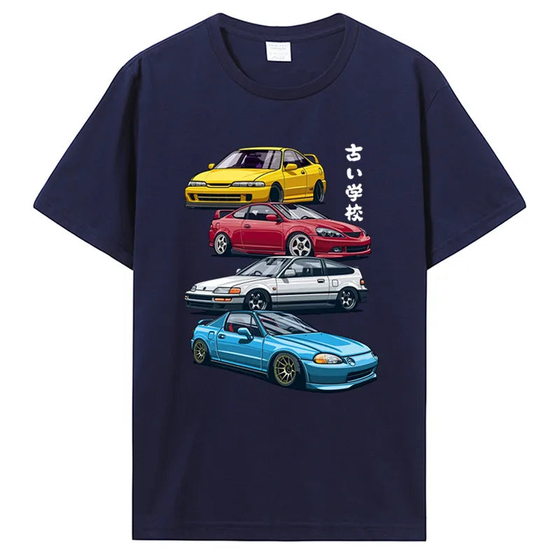 JDM Initial D T-Shirt Harajuku