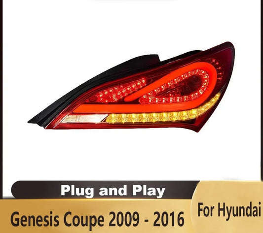 Hyundai Genesis Coupe 2009 - 2016  LED Lights Tail Lamp