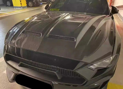 Ford Mustang 18-21 Carbon fiber hood