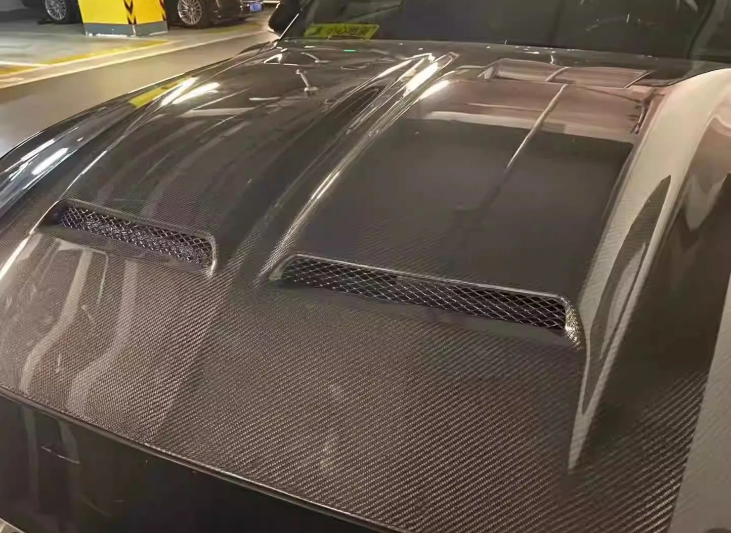 Ford Mustang 18-21 Carbon fiber hood