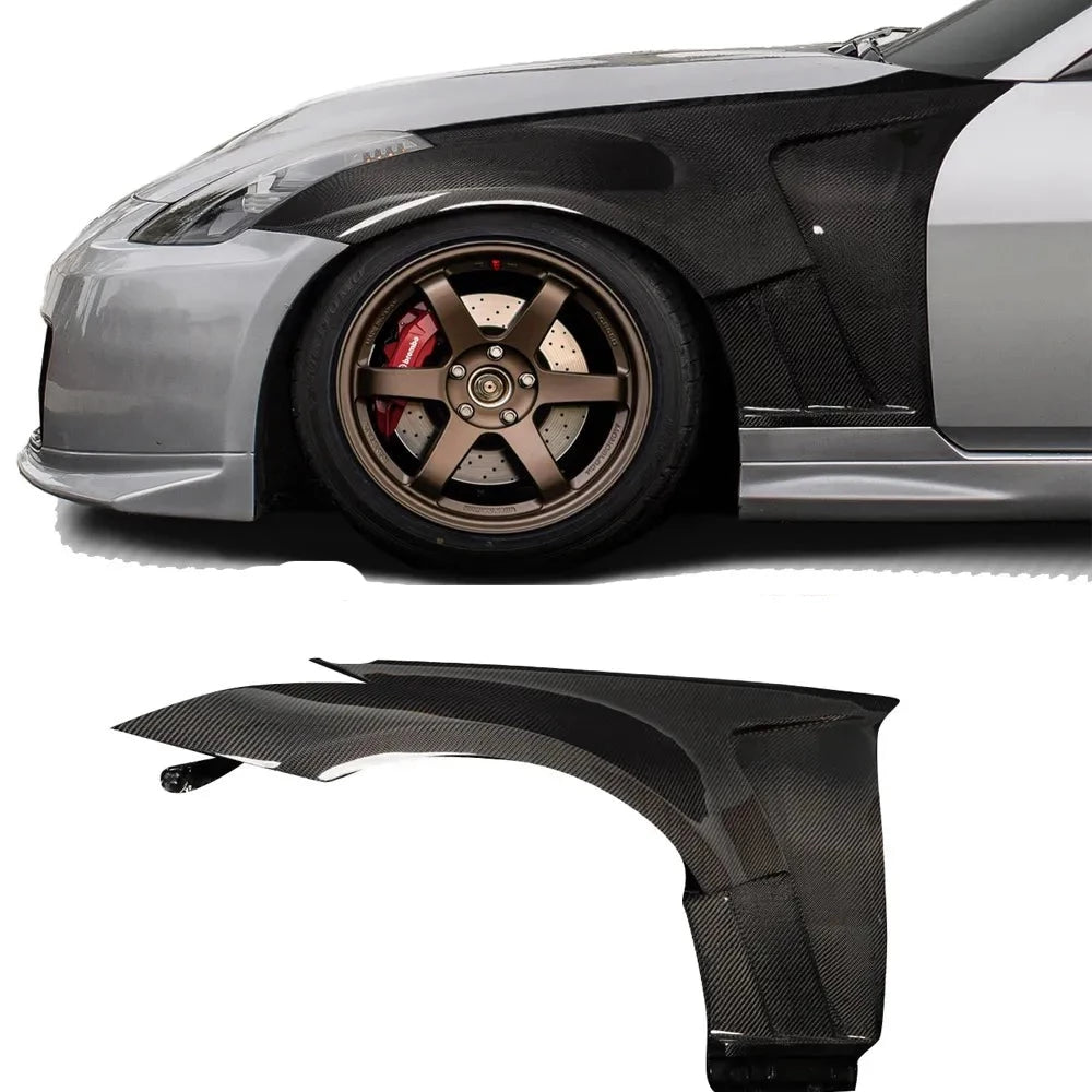 Nissan 350Z-Z33 2003-2008 Years Carbon Fiber fenders RS2