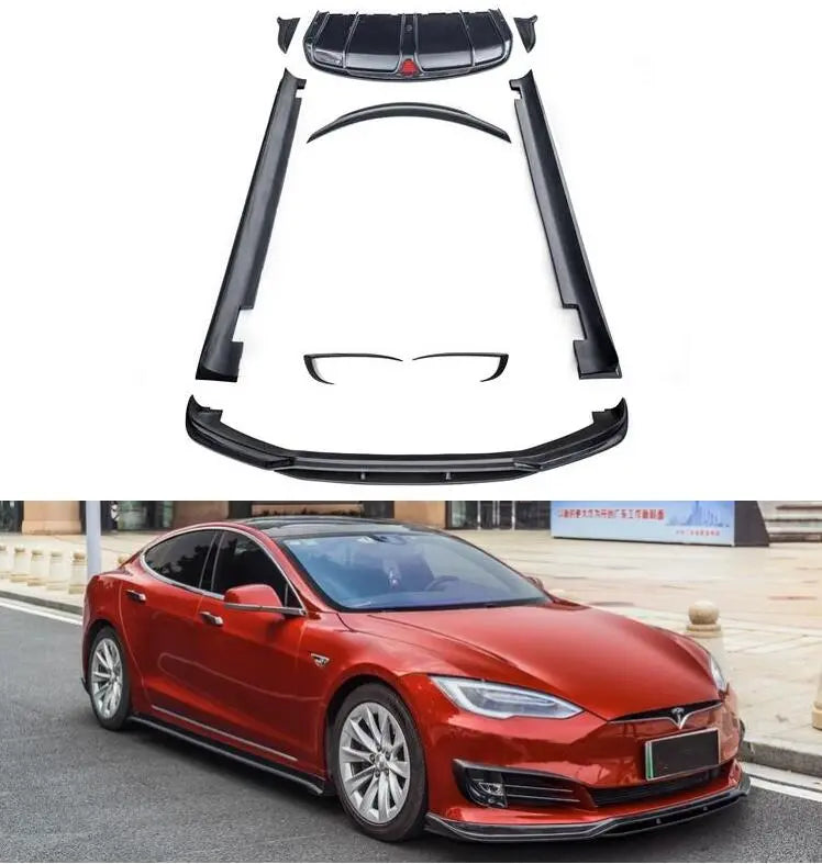 Tesla Model S 2016-2020 Carbon Fiber kit