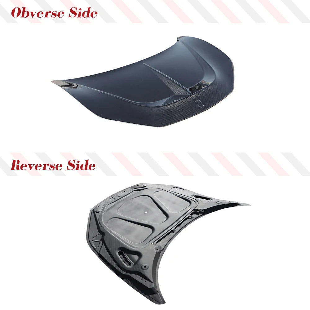 Dry Carbon Fiber Hood for Ferrari 458 Italia Spider Coupe Convertible 2 Door 2011-2015