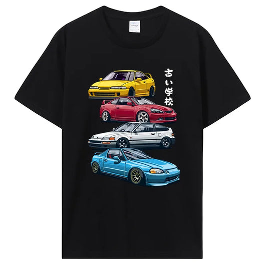 JDM Initial D T-Shirt Harajuku