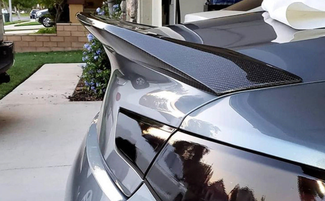 Infiniti Q60 A-SPEC Style Carbon fiber Rear Spoiler